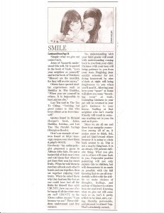 Reasons To Smile The Soo Sunday Newspaper April 7, 2013